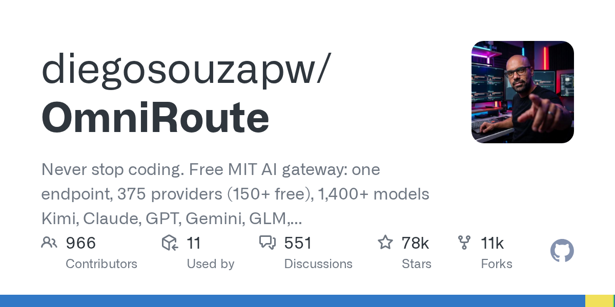 diegosouzapw/OmniRoute on GitHub