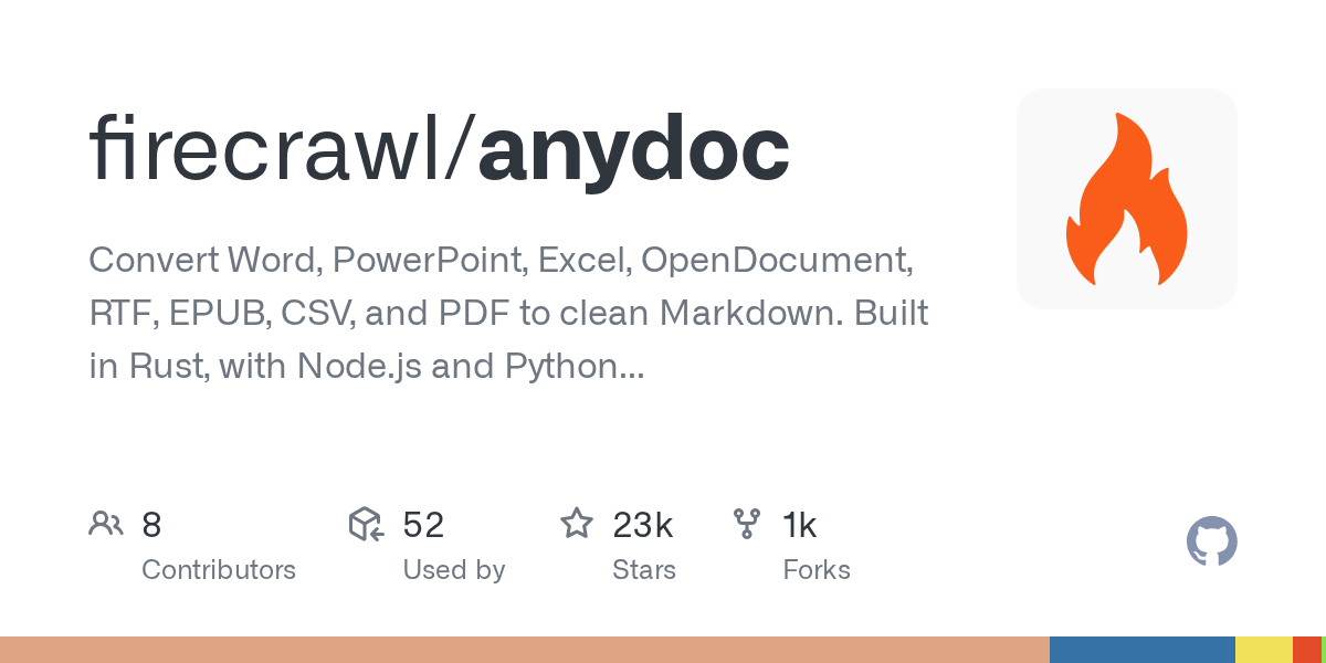 firecrawl/anydoc on GitHub