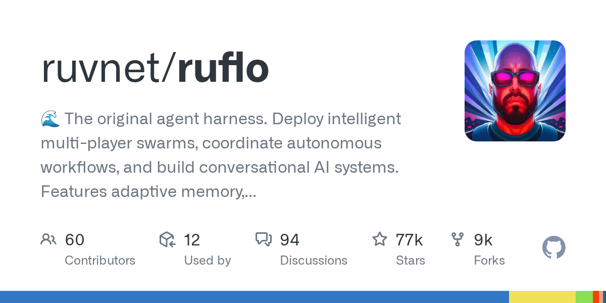 ruvnet/ruflo on GitHub